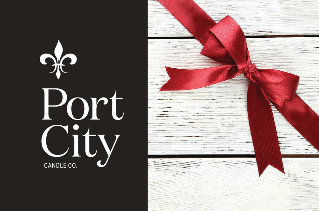 Physical Port City Candle Co. Gift Card